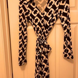 Iconic Diane Von Furstenberg wrap dress. Timeless and classic.